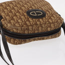 Christian Dior Trotter Canvas Shoulder Bag Brown Auth 156003-6