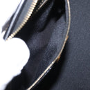 FENDI Pecan Canvas Boston Bag Black Brown gold Auth 156014-22