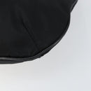 PRADA Shoulder Bag Nylon Black Silver Auth 156018-14