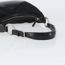 PRADA Shoulder Bag Nylon Black Silver Auth 156018-7