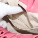 LOEWE Bounce tas Handtas Leer 2-weg Roze Goud Auth 156019-22