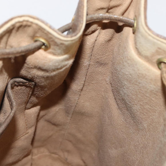 GUCCI GG Supreme Web Sherry Line Bag PVC Red Beige 41 02 034 Auth 156025