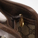 GUCCI GG Supreme Web Sherry Line Hand Bag PVC Beige Gold 010 378 Auth 156033-10