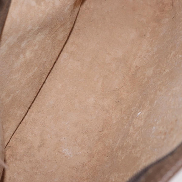 GUCCI GG Supreme Web Sherry Line Hand Bag PVC Beige Gold 010 378 Auth 156033