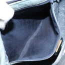 GUCCI GG Supreme Sherry Line Boston Bag PVC Navy Gold 002 39 0069 Auth 156034-20