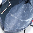 GUCCI GG Supreme Sherry Line Shoulder Bag PVC Red Navy Auth 156035-10