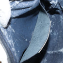 GUCCI GG Supreme Sherry Line Shoulder Bag PVC Red Navy Auth 156035-11