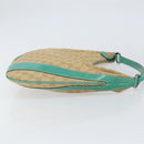 GUCCI GG Canvas Shoulder Bag Beige Silver 134357 Auth 156040-3
