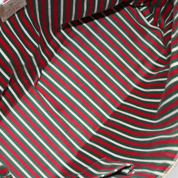 GUCCI GG Canvas Abbey Tote Bag Beige Gold 141470 Auth 156041