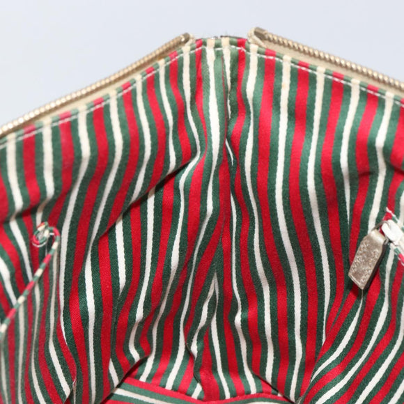 GUCCI GG Canvas Abbey Tote Bag Beige Gold 141470 Auth 156041