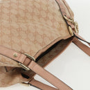 GUCCI GG Crystal Abbey Tote Bag Pink Gold 130736 Auth 156043-6