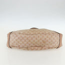 GUCCI GG Crystal Abbey Tote Bag Pink Gold 130736 Auth 156043-5