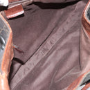 GUCCI Horsebit GG Canvas Shoulder Bag Black 101975 Auth 156044-18