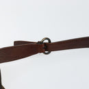 GUCCI Horsebit GG Canvas Shoulder Bag Black 101975 Auth 156044-8