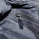 GUCCI Web Sherry Line Shoulder Bag Canvas Black Red Green 01234 Auth 156045-21