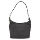 GUCCI Web Sherry Line Shoulder Bag Canvas Black Red Green 01234 Auth 156045-2