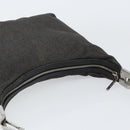 GUCCI Web Sherry Line Shoulder Bag Canvas Black Red Green 01234 Auth 156045-6