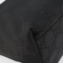 GUCCI GG Canvas Shoulder Bag Black 001 3386 Auth 156046-14