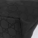 GUCCI GG Canvas Shoulder Bag Black 001 3386 Auth 156046-15