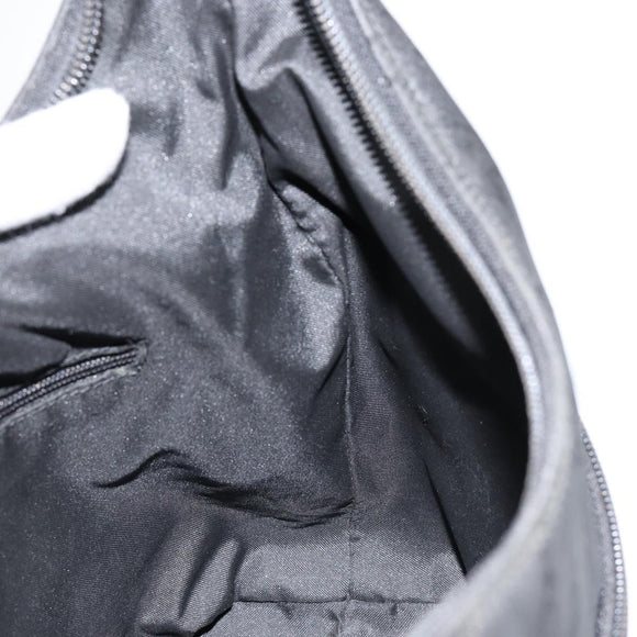 GUCCI GG Canvas Shoulder Bag Black 001 3386 Auth 156046