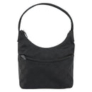 GUCCI GG Canvas Shoulder Bag Black 001 3386 Auth 156046-13