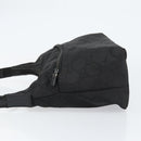 GUCCI GG Canvas Shoulder Bag Black 001 3386 Auth 156046-4
