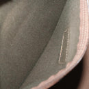 Burberrys Nova Check Boston Bag PVC Leather 2way Beige Gold Auth 156048-25