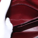 CHANEL Matelasse 25 Double Flap Paris Only Bag Lamb Skin Black CC Auth 156054-27