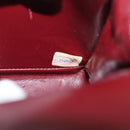 CHANEL Matelasse 25 Double Flap Paris Only Bag Lamb Skin Black CC Auth 156054-28