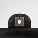 CHANEL Choco Bar Chain Shoulder Bag Denim Blue CC Auth 156057-23