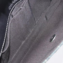 CHANEL Choco Bar Chain Shoulder Bag Denim Blue CC Auth 156057-9