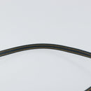 Christian Dior Trotter Canvas Saddle Accessory Pouch Navy Gold Auth 156060-8