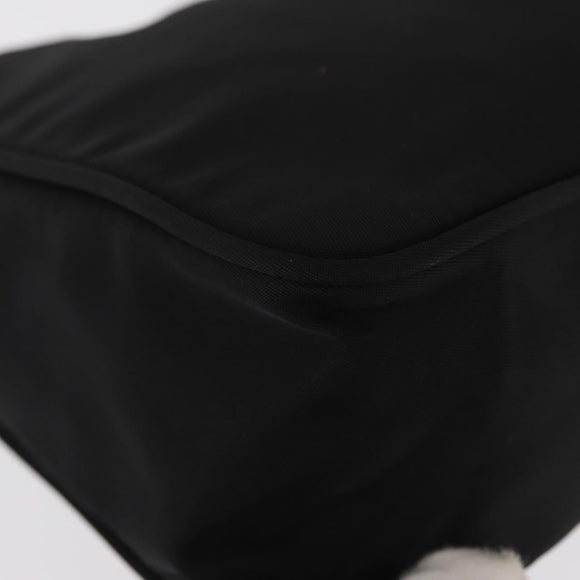 PRADA Hand Bag Nylon Black Auth 156063