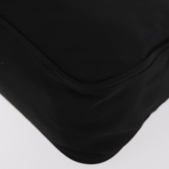 PRADA Hand Bag Nylon Black Auth 156063