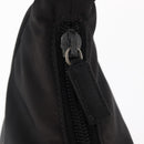 PRADA Hand Bag Nylon Black Auth 156063-15