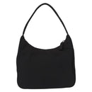 PRADA Hand Bag Nylon Black Auth 156063-3
