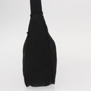 PRADA Hand Bag Nylon Black Auth 156063-5