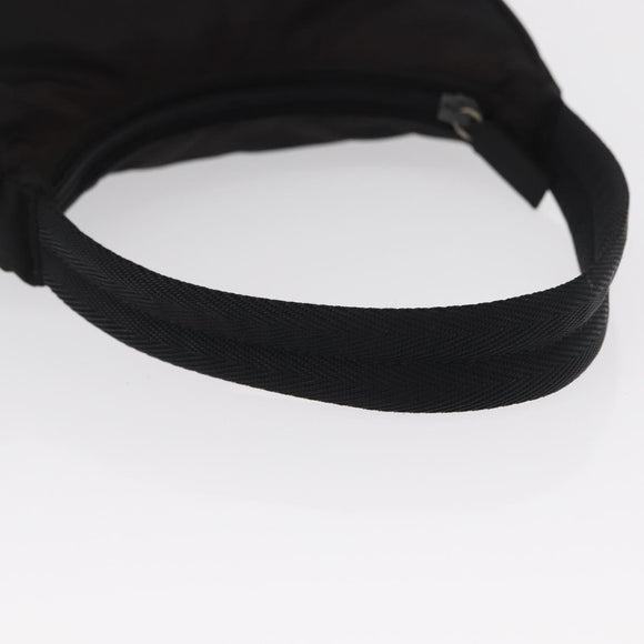 PRADA Hand Bag Nylon Black Auth 156063
