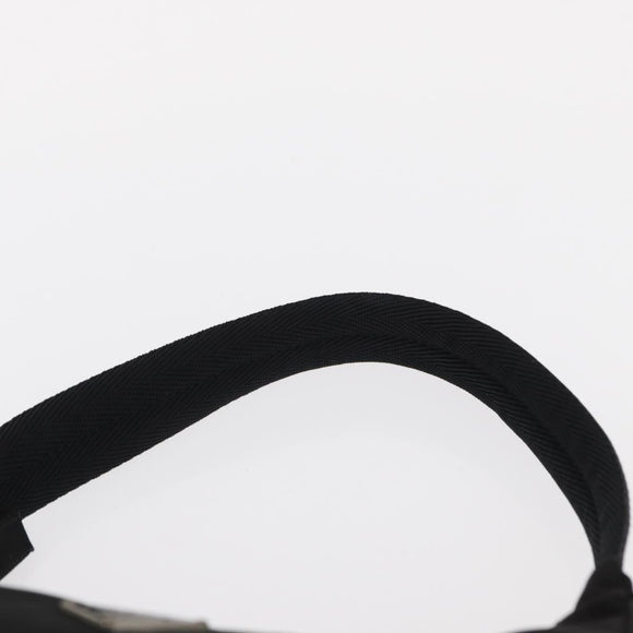 PRADA Hand Bag Nylon Black Auth 156063