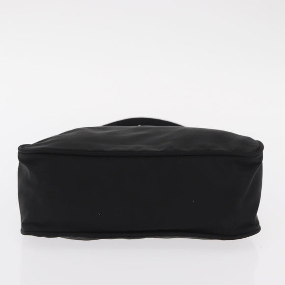 PRADA Hand Bag Nylon Black Auth 156063