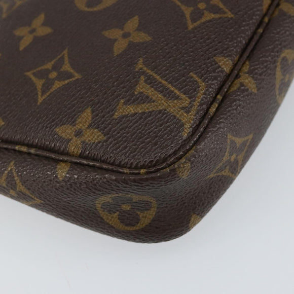LOUIS VUITTON Monogram Pochette Accessoires Pouch M51980 LV Auth 156069