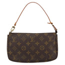 LOUIS VUITTON Monogram Pochette Accessoires Pouch M51980 LV Auth 156069-13