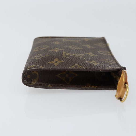 LOUIS VUITTON Monogram Bucket PM Accessory Pouch LV Auth 156072