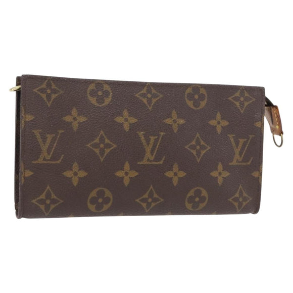 LOUIS VUITTON Monogram Bucket GM Accessory Pouch LV Auth 156073