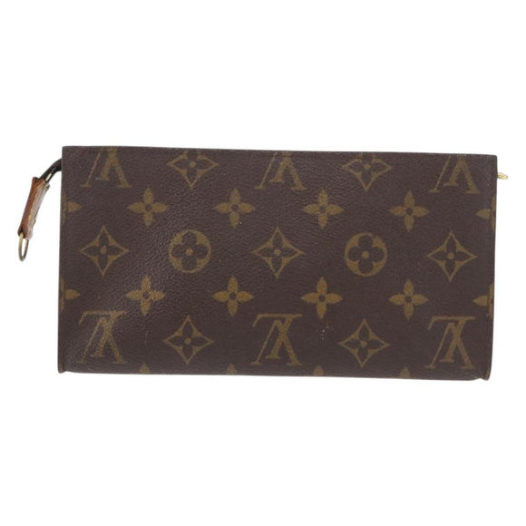 LOUIS VUITTON Monogram Bucket GM Accessory Pouch LV Auth 156073