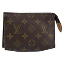 LOUIS VUITTON Monogram Poche Toilette 15 Pouch M47546 LV Auth 156074-1