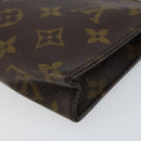 LOUIS VUITTON Monogram Poche Toilette 15 Pouch M47546 LV Auth 156074-15