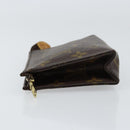 LOUIS VUITTON Monogram Poche Toilette 15 Pouch M47546 LV Auth 156074-4