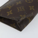 LOUIS VUITTON Monogram Poche Toilette 15 Pouch M47546 LV Auth 156074-14