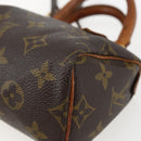 LOUIS VUITTON Monogram Mini Speedy Hand Bag M41534 LV Auth 156075-17